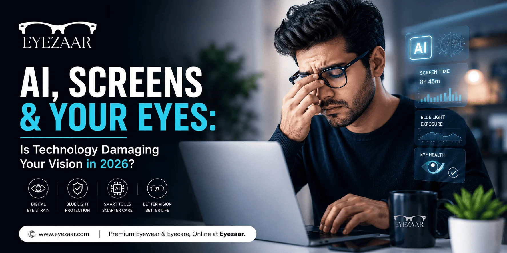 AI, Screens & Your Eyes: Is Technology Damaging Your Vision in 2026?