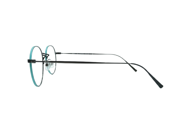Eyezaar Premium Grey Oval Glasses for Men & Women | Model: EYEZAAR-0003