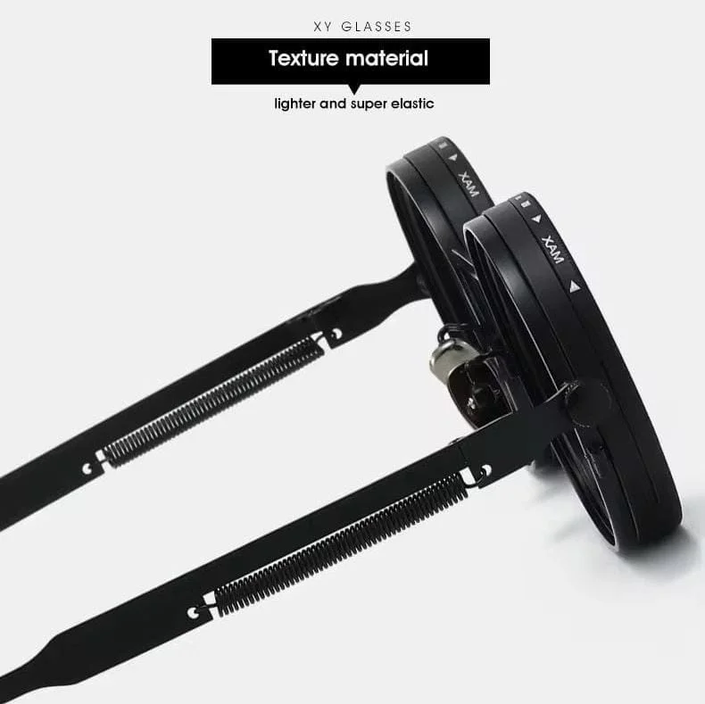 Eyezaar ND Filter Adjustable Polarized Sunglasses | Variable Tint UV400 Anti-Glare