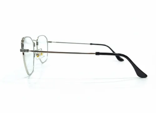 Eyezaar Premium Silver Glasses for Men & Women | Model: EYEZAAR-0002