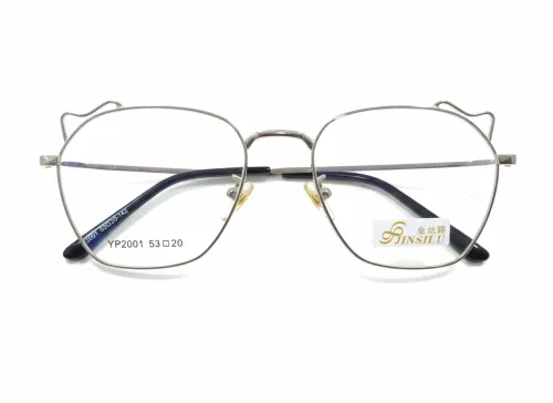 Eyezaar Premium Silver Glasses for Men & Women | Model: EYEZAAR-0005