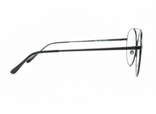 Eyezaar Premium Gunmetal Round Glasses for Men & Women | Model: EYEZAAR-0010