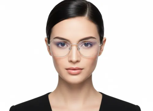 Eyezaar Premium Silver Glasses for Men & Women | Model: EYEZAAR-0005